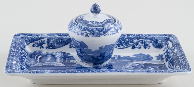 Ink Well and Pen Tray c1920